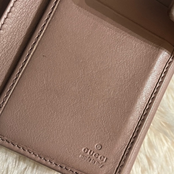 Gucci Blush Pink Leather Continental Wallet - Picture 11 of 15